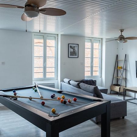 Apartamento Grand Duplex Avec Billard Villeneuve-Tolosane Exterior foto